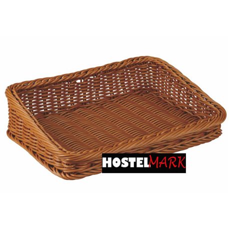 Cesta rectangular inclinada