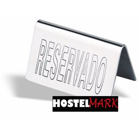 Placa de reservado