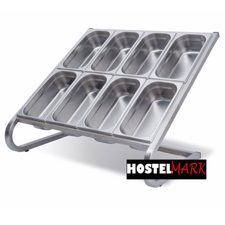 Soporte para ocho bandejas