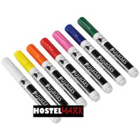 Marcadores de tiza fluorescente