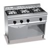 Cocina a gas 3 fuegos y horno (fondo 600)