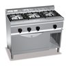 Cocina a gas 3 fuegos y horno maxi (fondo 600)