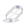 Molde con forma oval