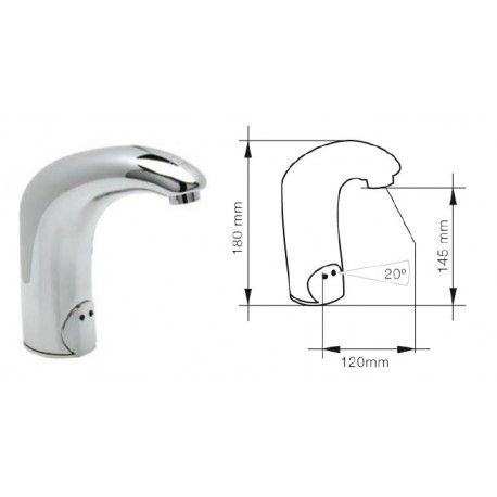 Grifo electrónico a pilas