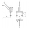 Grifo monomando FR-350