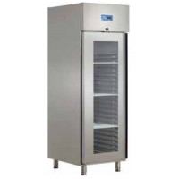 Armario refrigerado inoxidable Gastronorm cristal