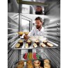 Armario refrigerado inoxidable Gastronorm