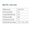 Mesa refrigerada línea 600