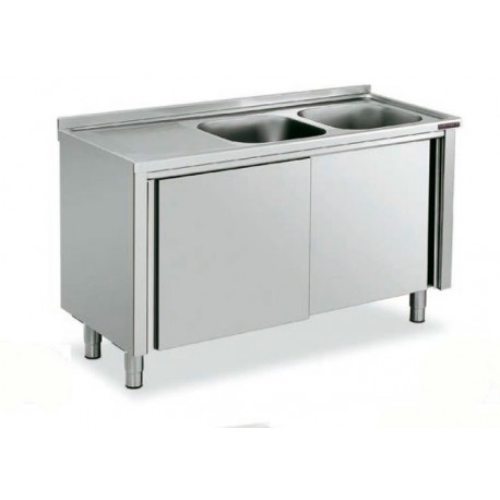 Fregadero con mueble de 1200x500 mm