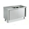 Fregadero con mueble de 1200x500 mm