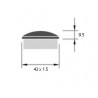 Tapon acero inoxidable para tubo redondo Tubix 9242