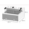 Freidora 20 Litros HR serie 500