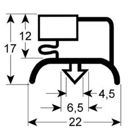 Junta cámara GE-9015 a medida
