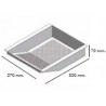 Escurridor freidora 10 litros HR serie 500