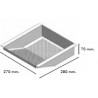Escurridor freidora 8 litros serie 500