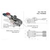 Grifo Pedal PD-176 dos aguas