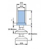 Pata regulable PN712