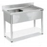 Fregadero de 1200x 550 mm