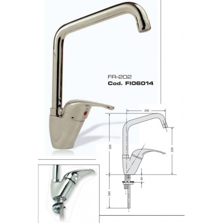 Grifo monomando FR-202
