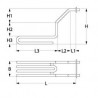 Resistencia freidora Electrolux / Zanussi 13