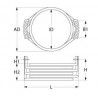 Resistencia horno 15000W 230V