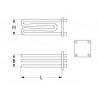 Resistencia horno 9000W 230V / 2
