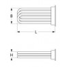 Resistencia horno 18000W 230V / 400V