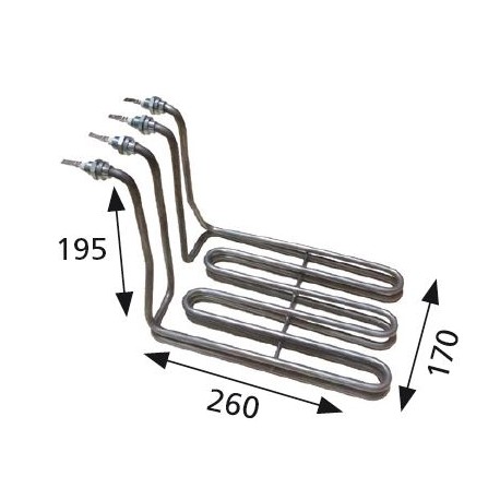 Resistencia freidora Movilfrit 2