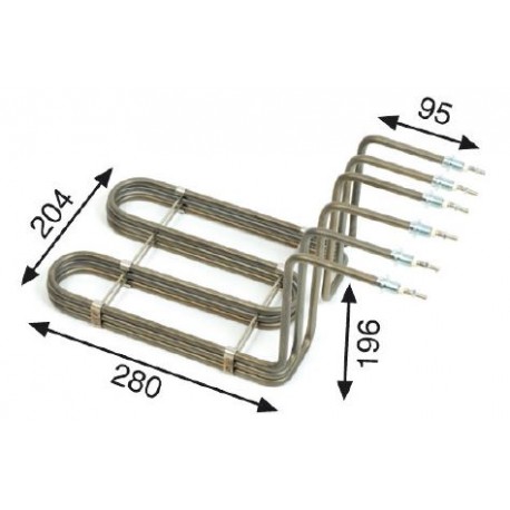 Resistencia freidora Movilfrit 9
