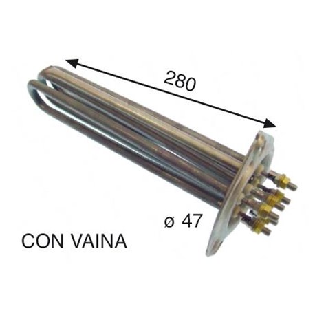 Resistencia lavavajillas Comenda 1