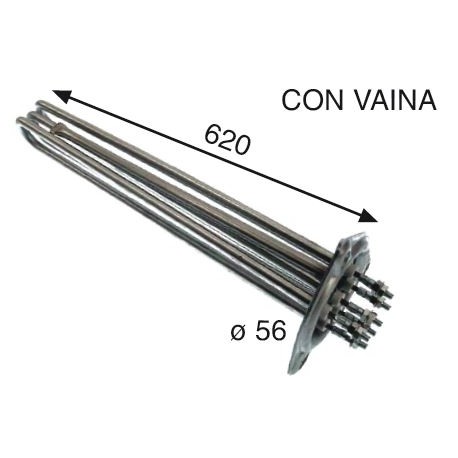 Resistencia lavavajillas Comenda 18