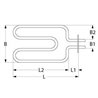 Resistencia horno Unox 122 W