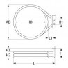 Resistencia horno pizza Angelo-Po 27000/29000 W