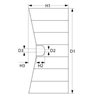 Rodete ventilador Fagor 450 mm