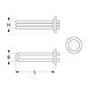 Resistencia horno Lainox 7500 W 2