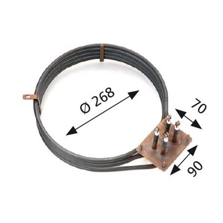 Resistencia horno Distform 6800 W