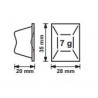 Maquina cubitos de hielo st Food 105 kg/24h 
