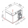 Maquina de hielo en escamas 620 kg/24h