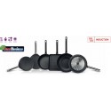 Batería de cocina Black Series Inducción